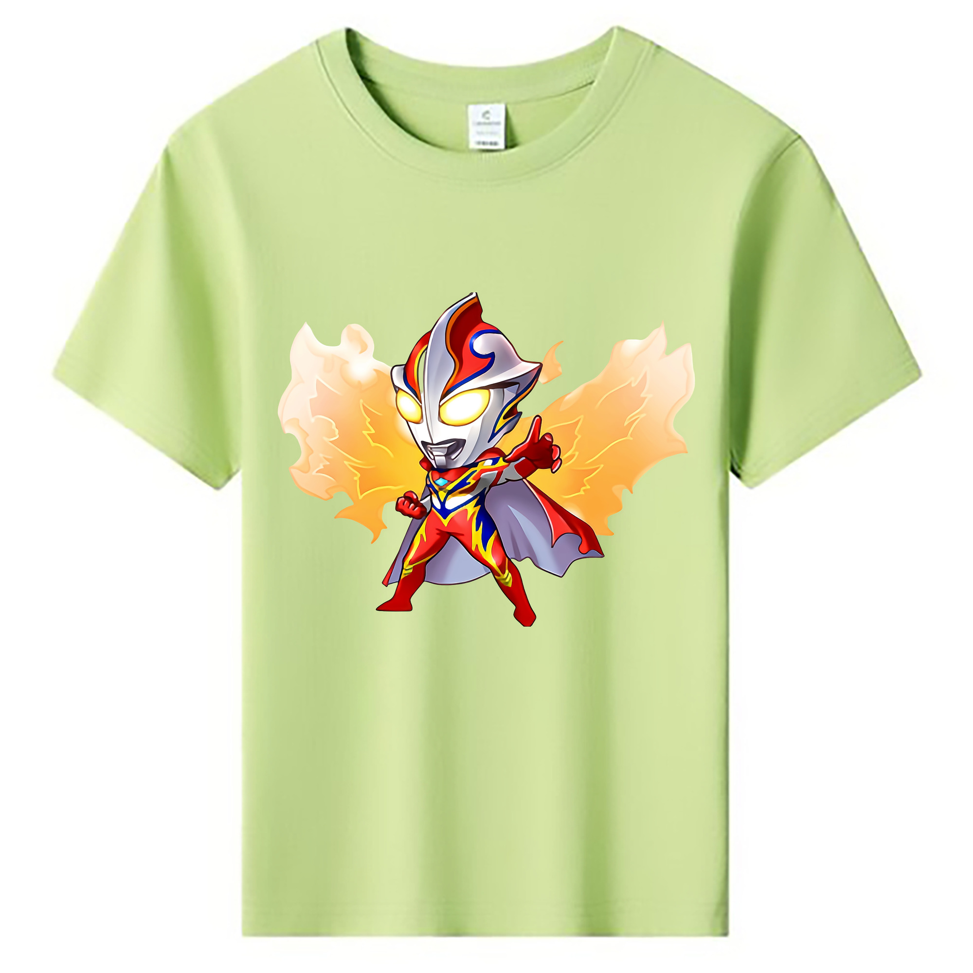 （画像用） ウルトラマン Ultraman 綿100％キッズTシャツ（フロントプリント）